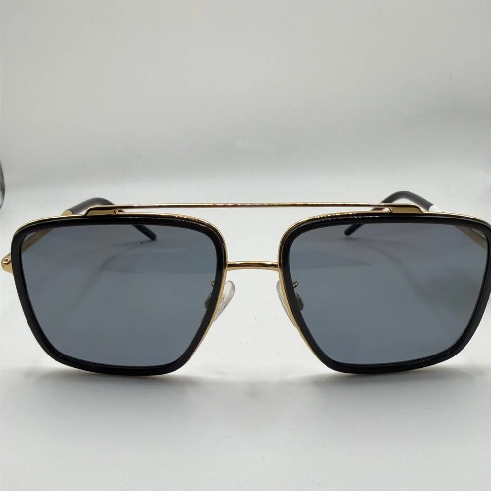 Dolce & Gabbana Black and Gold Sunglasses DG2220 No Case